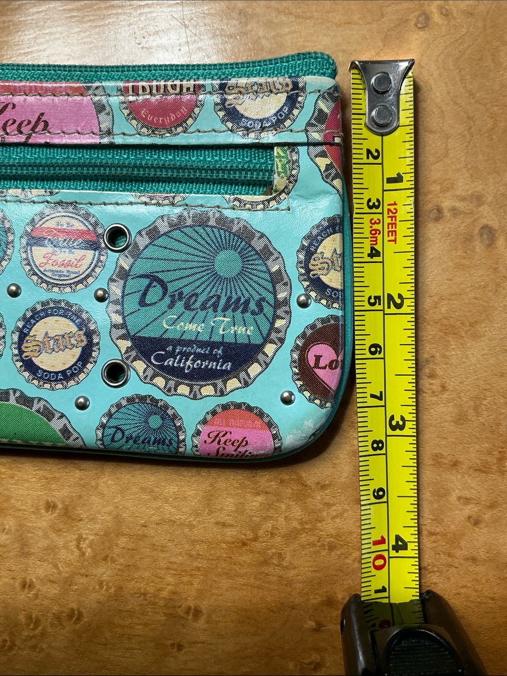 Fossil Vintage Bottlecap Change/Wallet/keychain - Picture 8 of 9